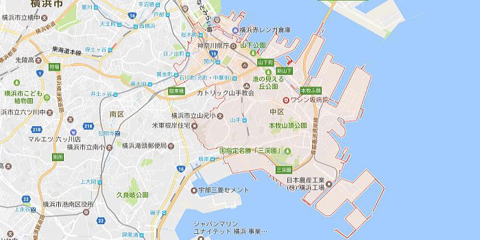 横浜市中区エリア